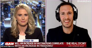 The Real Story - OANN Vaccines = Freedom? with Corey Deangelis