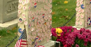 Voters visit Susan B. Anthony's gravesite
