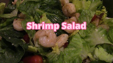 Hello Fresh Lemon Parmesan Shrimp Salad 🍤
