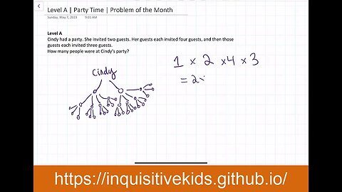 Party Time | Problem of the Month | Problem 1