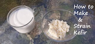 How to Make & Strain Kefir