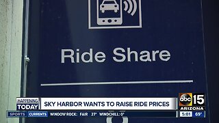 Sky Harbor wants to raise rideshare prices