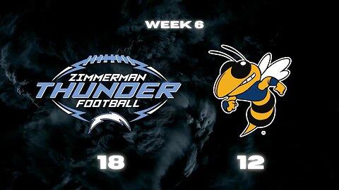 10-6_23 | Zimmerman Thunder Football vs Big Lake Hornets