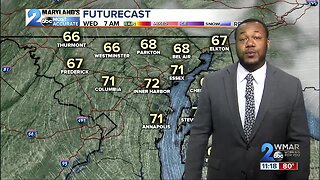 Tuesday evening weather forecast