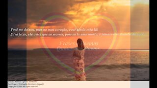 Você me deixou, mas no meu coração, você ainda está lá, eu te amo... [Frases e Poemas]