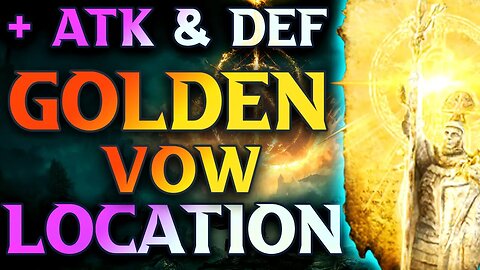 How To Get Golden Vow Incantation Elden Ring Location Guide