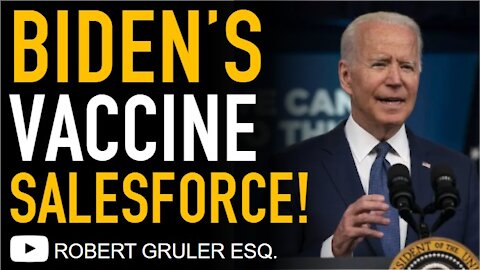 Biden Announces Door-to-Door Vaccine Salesman Plan & Military Mandates