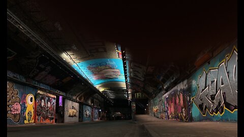 Graffiti Tunnel, South Bank, London