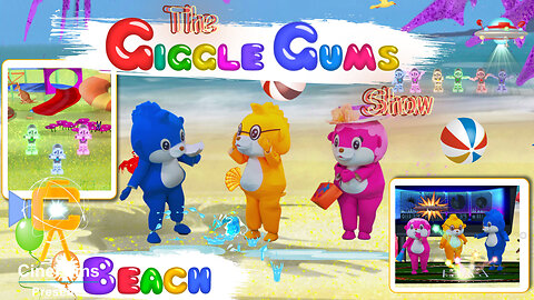 The GiggleGums day out by the ocean | The GiggleGums Show Official