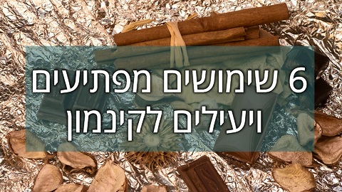 6 שימושים מפתיעים ויעילים לקינמון