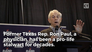 Ron Paul Tells Moving Story About Why He's Pro-Life