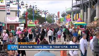 Wisconsin State Fair selling discounted tickets Wednesday night