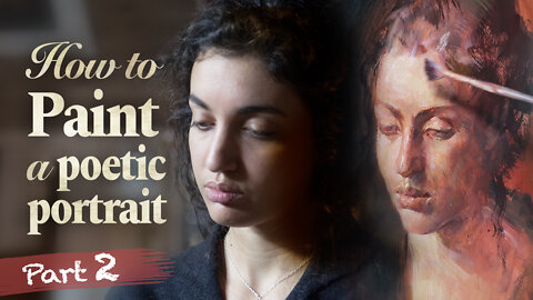 Sebastian Salvo Demonstrates How to Paint a Poetic Portrait (Pt. 2)