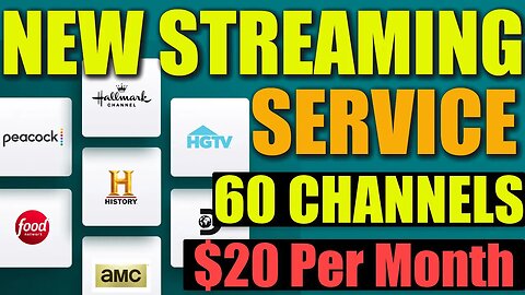 Brand New Streaming Service With 60 Channels, Live sports, Movies & Shows - Only $20/Mo - ANY GOOD?