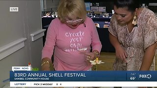 Shell craft activities at 83rd Annual Shell Festival