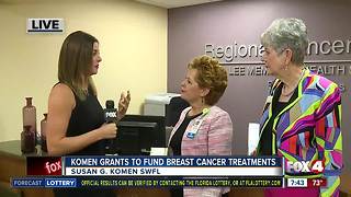 Susan G. Komen grants almost $200,000 to local non-profits for breast cancer patient resources - 7:30am live report
