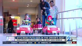 Pediatric patients get behind the wheel thanks to Wy's Rides