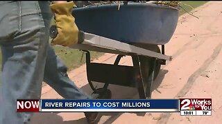 River repairs to cost millions