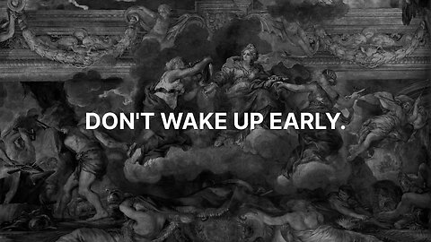 Don't Wake Up At 5 AM