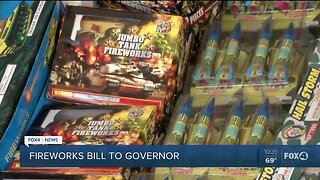 Lawmaker send bill to allow public to shoot fireworks