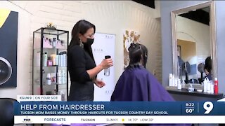 Hairstylist uses talent to raise money for Tucson school
