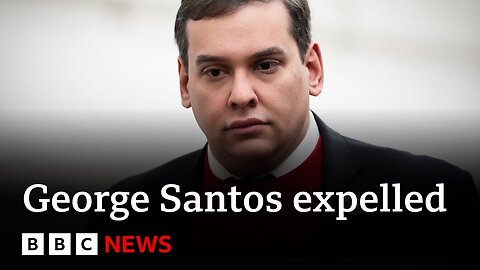 George Santos expelled from Congress in historic vote❘ BBC News #BBCNews