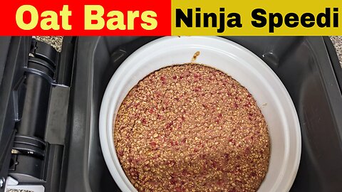 Oat Bars Recipe, Strawberry Banana, Ninja Speedi Rapid Cooker
