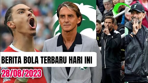 Mancini Latih Arab Saudi,Nunez Marah Besar, Balasan Kloop Untuk Jason Tindall,Berita Bola Terbaru,