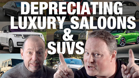 Fastest Depreciating LUXURY Saloons & SUVs Revealed! Which Loses 38% in One Year? | TheCarGuys.tv