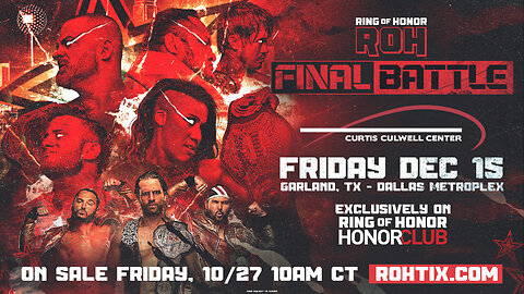 RoH Final Battle 2023 Watch Party/Review (with Guests)