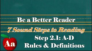 Step 2.1.5: A-D Rules & Definitions