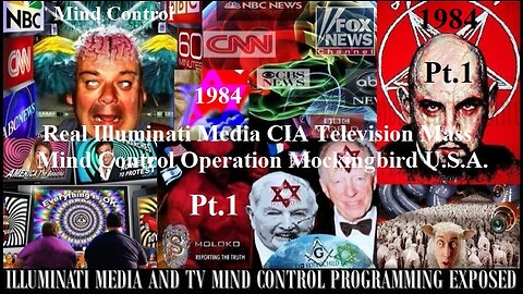 Real Illuminati Media CIA Television Mass Mind Control Operation Mockingbird U.S.A.
