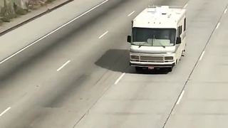 RV Chase through Kern County just south of Bakersfield