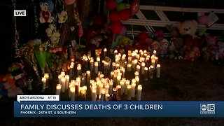 Family discusses deaths of 3 kids in south Phoenix