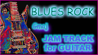 451BLUES ROCK Jam Track in Gmaj