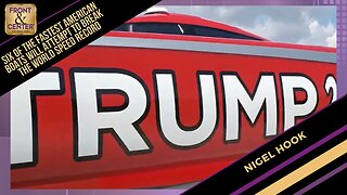 Breaking The World's Speed Record and Mystery Patriot - Trump boat revealed