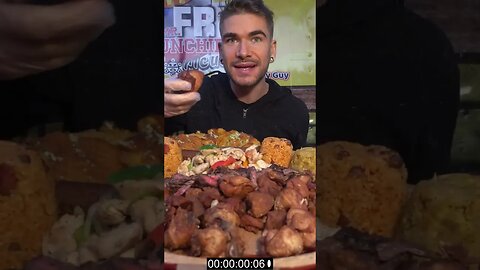NO ONE COULD EAT THIS $150 FRIED CHICKEN PLATTER CHALLENGE (Puerto Rican Food Challenge)