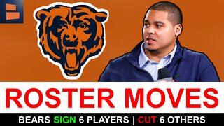 Chicago Bears Make 12 Roster Moves Following Rookie Minicamp