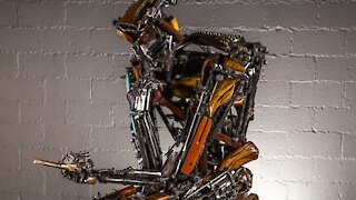 Statue inspired by 1 October, made of 600 weapons, to appear in downtown Las Vegas