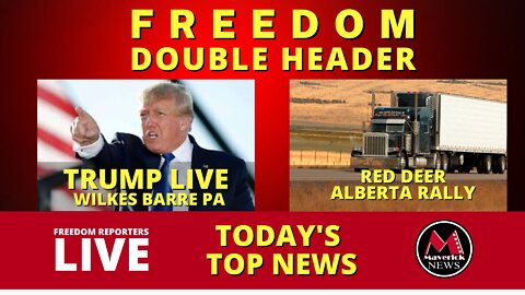 Donald Trump Live In Wilkes Barre PA: Plus Freedom Rally In Red Deer