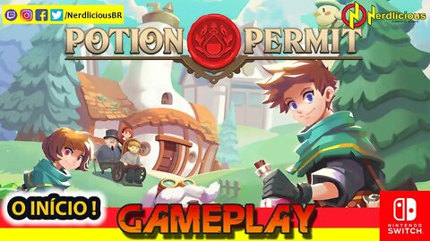 🎮 GAMEPLAY! POTION PERMIT é amor à primeira vista! Confira nossa análise e gameplay!