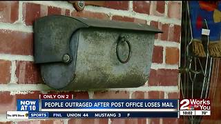 People outraged after post office loses mail