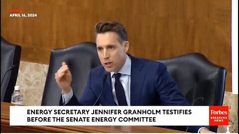 Hawley Brutally Confronts Granholm About 'Institutionalized Corruption' Leading To Clash