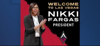 Las Vegas Aces new president breaks down barriers