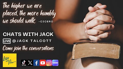 Finding the Benefits of Humility; Chats with Jack and Open(ish) Panel Opportunity