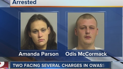 Owasso PD: Two arrested for child endangerment