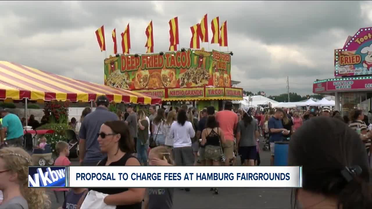 Council member proposes to charge fees at Hamburg Fairground