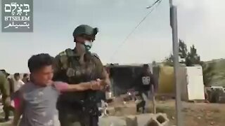 Militares israelitas detêm crianças por estarem em território proibido