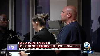 Deputy facing child porn charges