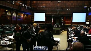 UPDATE 1 - SAfrican Constitution bad for all black people, BLF tells MPs (iU2)